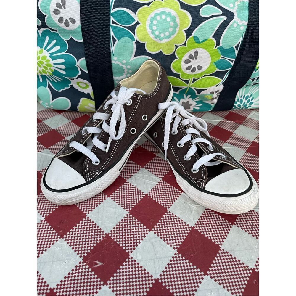 ✅Converse Low top all star sneakers brown